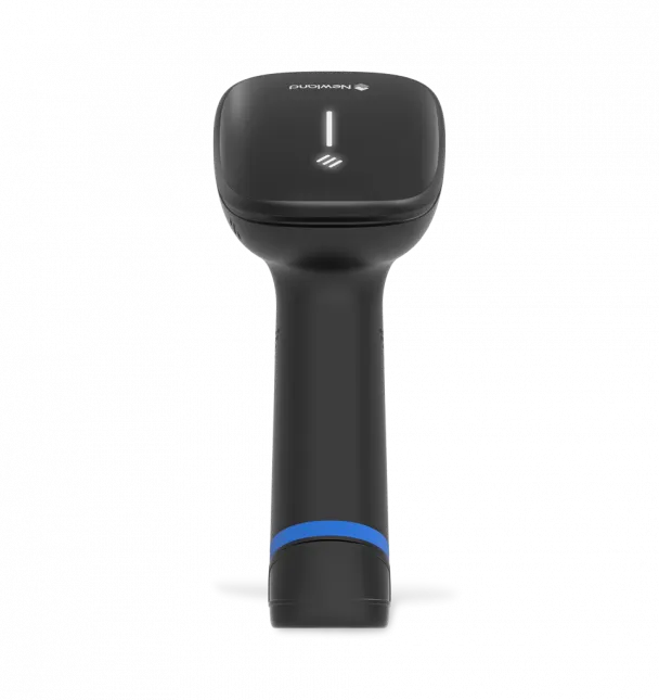 Newland HR23 Dorada 2D CMOS Bluetooth Handheld Reader with 2 mtr. Straight USB cable and communication/charging cradle