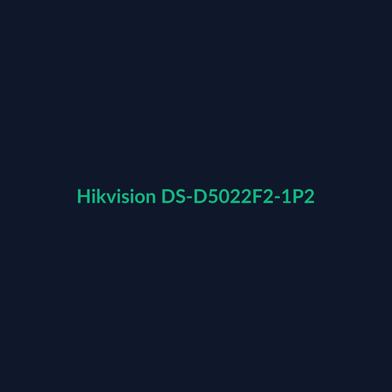 Hikvision 21.5-Inch FHD 100Hz Surveillance & Commercial LED Monitor