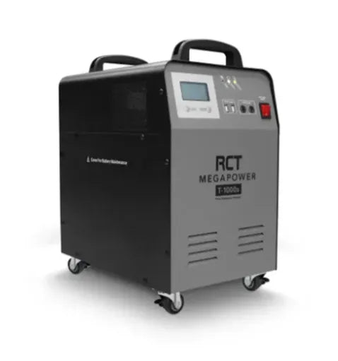 RCT MEGAPOWER Lithium 2KVA UPS INVERTER TROLLEY WITH 2 X 100AH LiFePo BATTERY (Warranty Electronics 1 year Batteries 3 year)