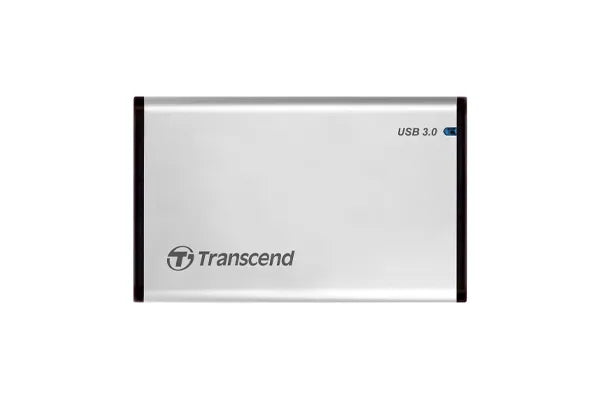 TRANSCEND STOREJET 2.5'' USB3.0 SATA ENCLOSURE - S