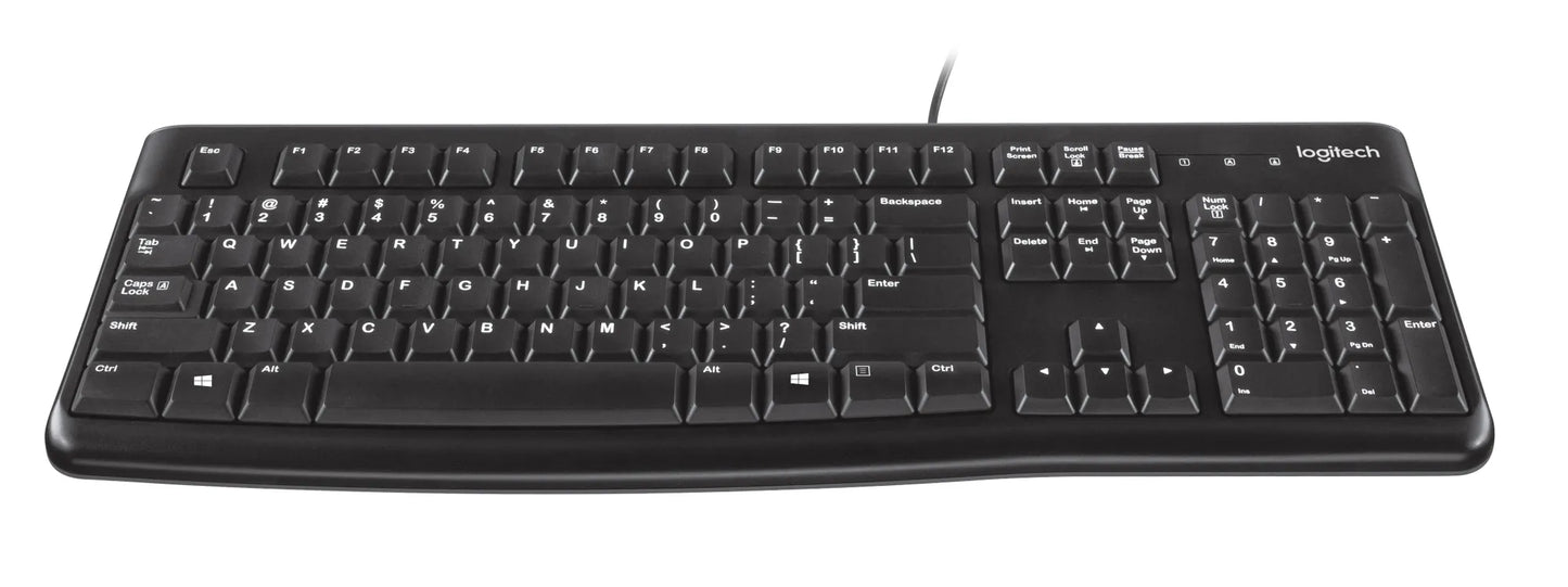 920-002562 - LOGI MK120 Corded Keyboard and Mouse Combo spill resistant