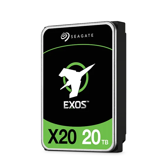 Seagate Exos X20 ST20000NM003D 20TB HDD; 3.5''; SAS SED 512e/4Kn; RPM 7200; 5 Year Limited Warranty