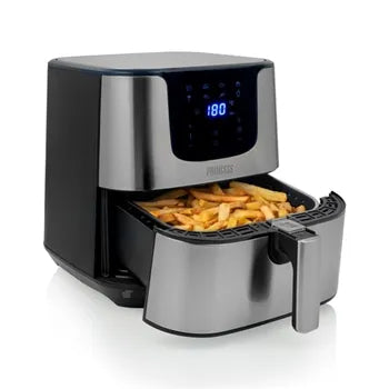 HISENSE H06AFBS1S3 Double Basket 11L Air Fryer; 6.3L for the Pot; 5.0L for frying basket