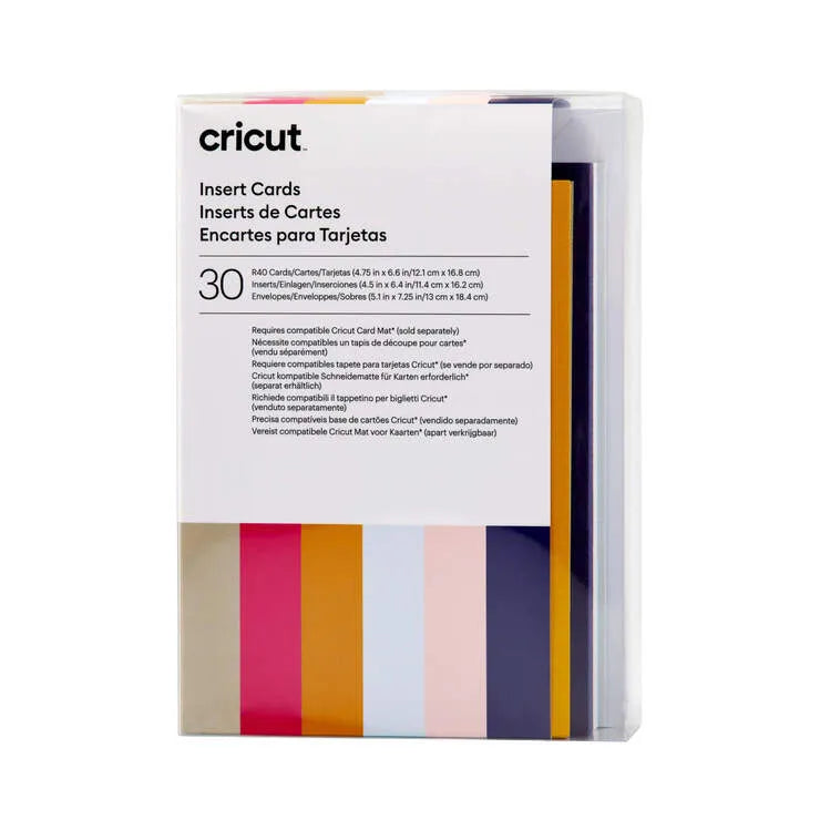 2009469 - Cricut Insert Cards Sensei R40 (12;1 Cm X 16;8 Cm) 30-Pack