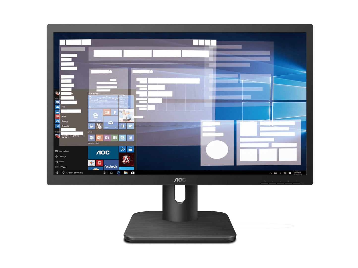 AOC Monitor 19.5” HD+...