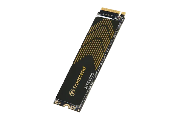TRANSCEND 1 TB MTE245S PCI-E GEN 4X4 M.2 NVMe 2280 SSD 3D TLC - 5300 MB/s Read 4600 MB/s Write - 600 TBW