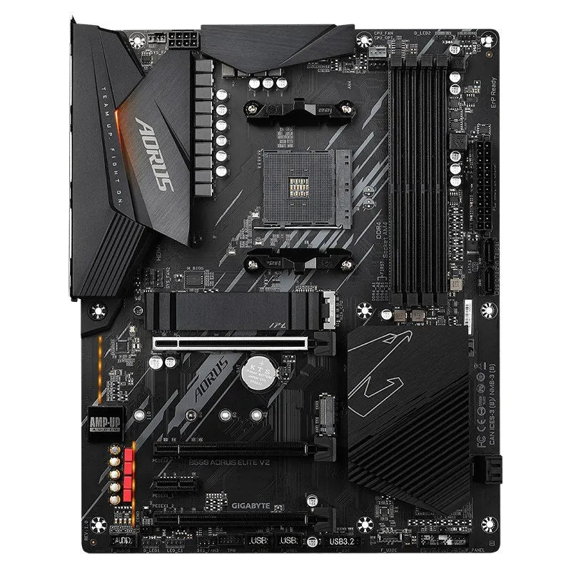 GIGABYTE Motherboard Aorus AMD B550 Chipset for 3rd/4th/5th Generation AMD Ryzen™ AM4 4x Dual DDR4; 2x M2; HDMI; DP; ATX