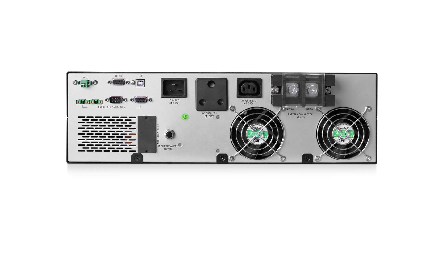 RCT 3000VA/3000W 48V EXTENDED RUN RACK MOUNT ONLINE UPS - AGM OR LITHIUM BATTERY PURCHASED SEPARATELY