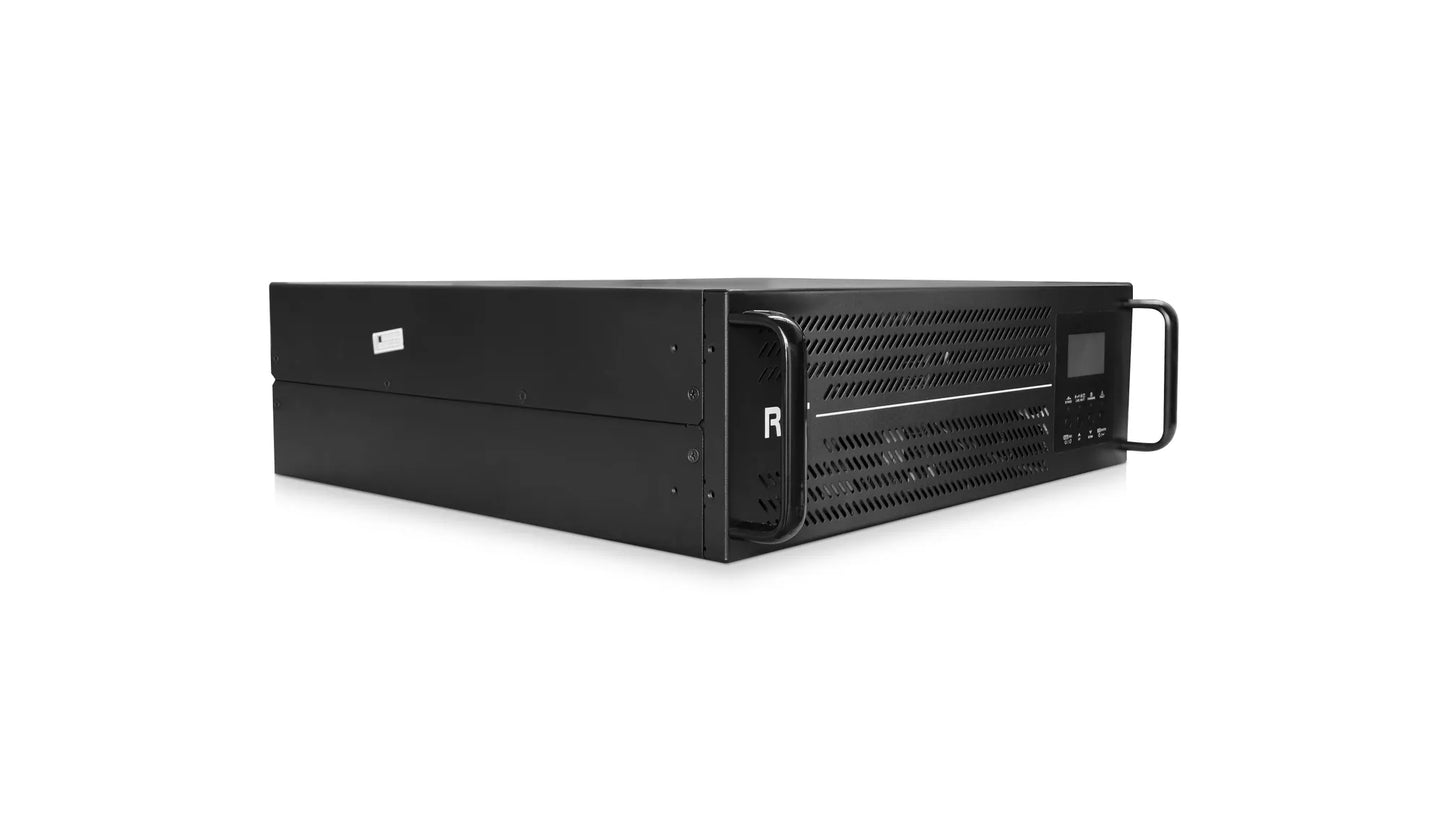 RCT 3000VA/3000W 48V EXTENDED RUN RACK MOUNT ONLINE UPS - AGM OR LITHIUM BATTERY PURCHASED SEPARATELY