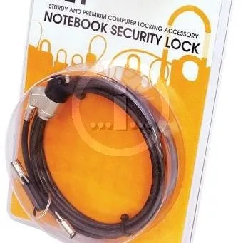RCT NL-K01K Masterkey Notebook Security Lock Kensington T-BAR Compatible. 1.8M