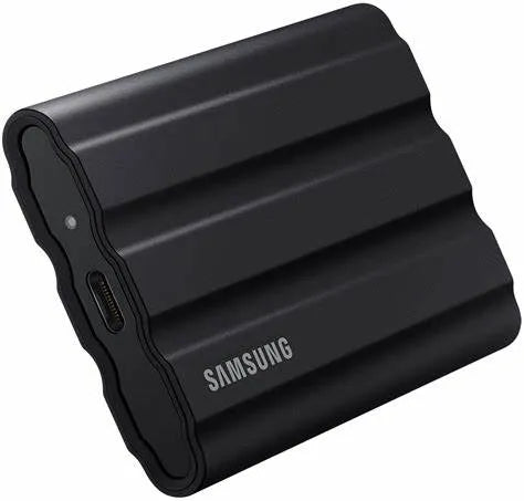 Samsung MU-PE1T0S T7 Shield Portable SSD 1 TB; Transfer speed up to 1050 MB/s; USB 3.2 (Gen2; 10Gbps) backwards compatible; AES