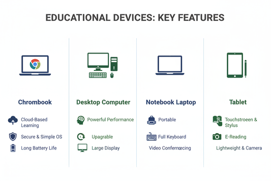 Chromebooks or Desktops or Notebooks or Tablets?