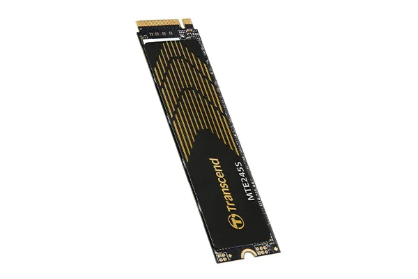 TRANSCEND 1 TB MTE245S PCI-E  GEN 4X4 M.2 NVMe 2280 SSD 3D TLC - 5300 MB/s Read 4600 MB/s Write - 600 TBW