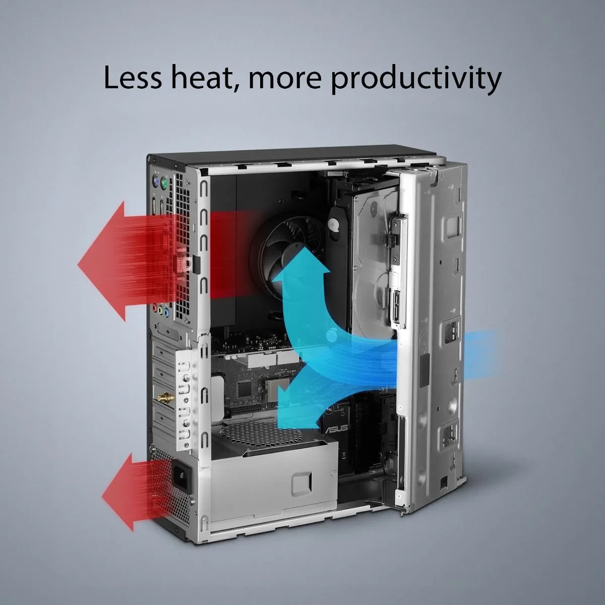 ASUS ExpertCenter Ess.|D500SE-I58512B1X|SFF Desktop|BLACK|I5-13500|8GB DDR4|512GB PCIe SSD|WIN11 PRO|3OSS