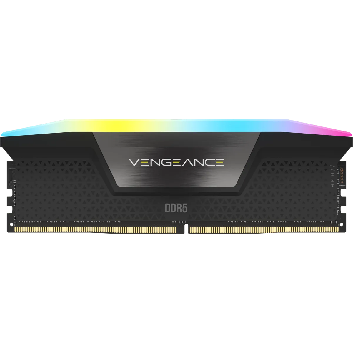 CORSAIR VENGEANCE RGB DDR5 32GB (2 x 16GB) DDR5 5600 CL40-40-40-77 1.25V Intel XMP - BLACK
