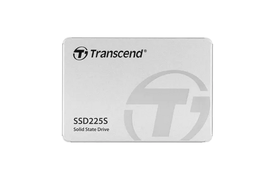 TRANSCEND 250GB SSD225S 2.5' SSD DRIVE - SATA III 3D NAND with SLC cache - 500MB/s Read 330MB/s Write - 90 TBW