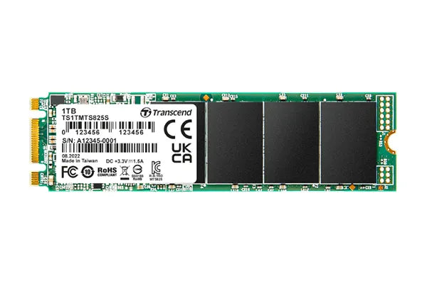 TRANSCEND 1 TB MTS825S M.2 SATA3 2280 SSD - CACHELESS TLC