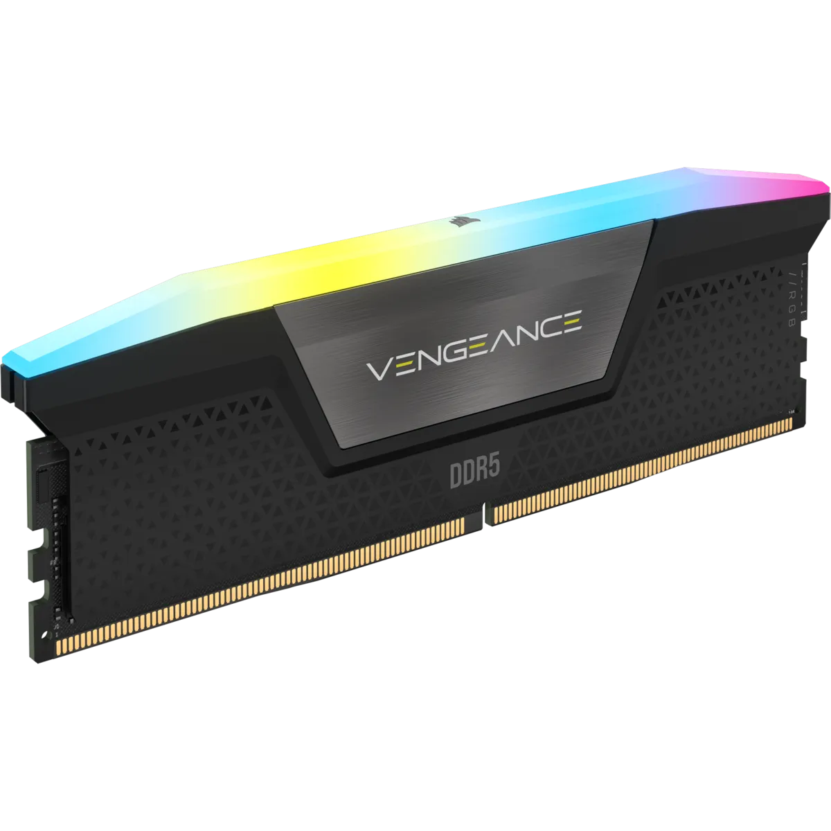 CORSAIR VENGEANCE RGB DDR5 32GB (2 x 16GB) DDR5 5600 CL40-40-40-77 1.25V Intel XMP - BLACK