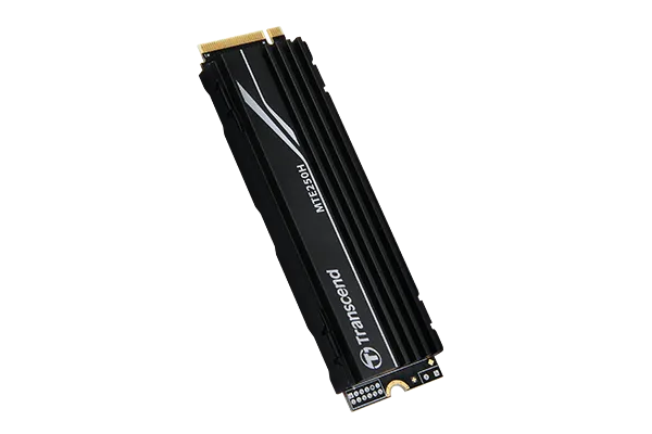 TRANSCEND 4TB MTE250H PCI-E  GEN 4X4 M.2 NVMe 2280 SSD 3D TLC -7200 MB/s Read 6200 MB/s Write -with Heat Sink - 3120TBW