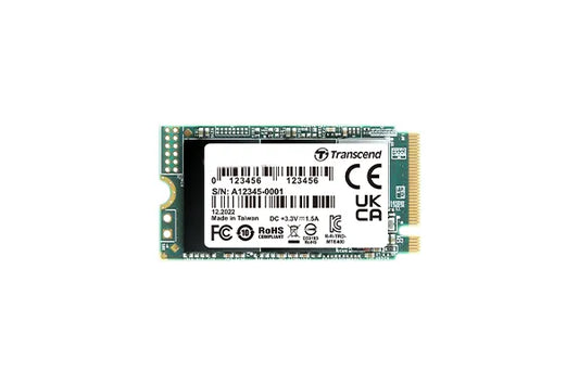 Transcend 512GB MTE400 PCI-E GEN 3x4 M.2 2242 SSD 3D TLC - 2000 MB/s Read 900 MB/s Write - 200 TBW