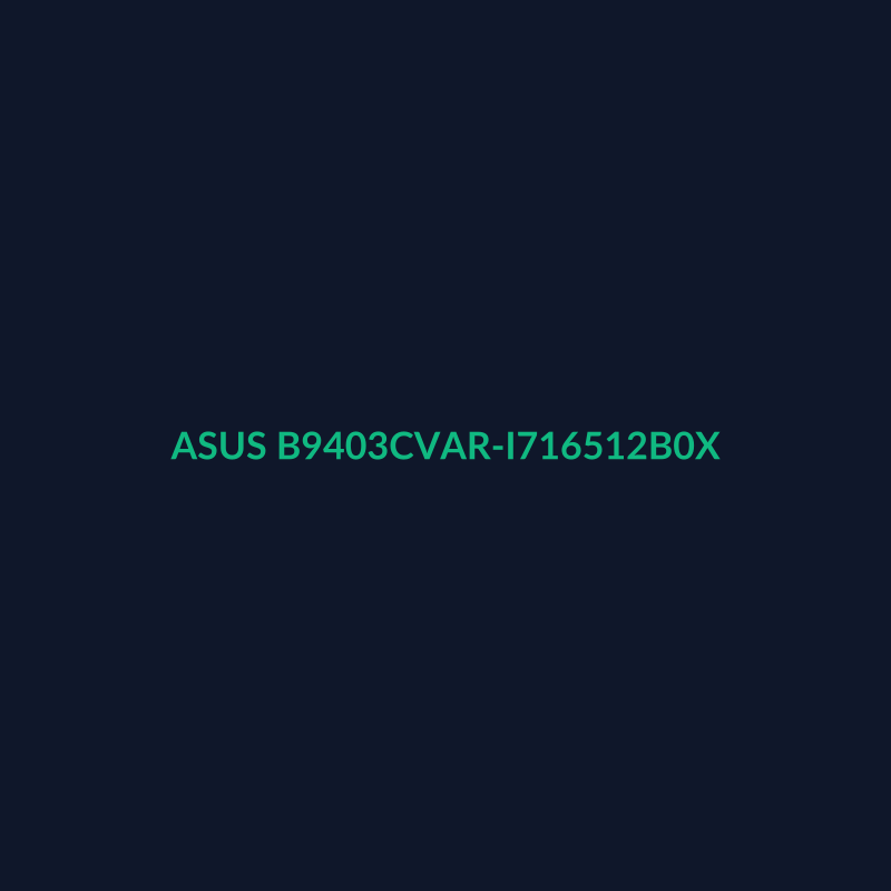 ASUS ExpertBook B9 OLED 14-Inch Core 7 150U 16GB 512GB SSD Win 11 Pro