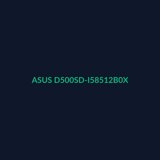 ASUS ExpertCenter D5 SFF Desktop i5-12400 8GB 512GB SSD Win 11 Pro