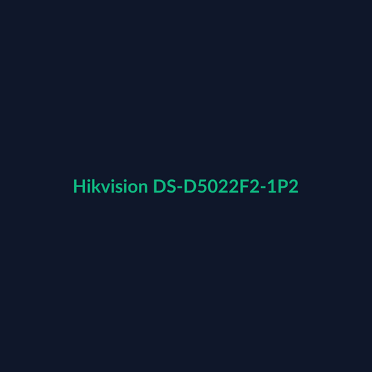 Hikvision 21.5-Inch FHD 100Hz Surveillance & Commercial LED Monitor