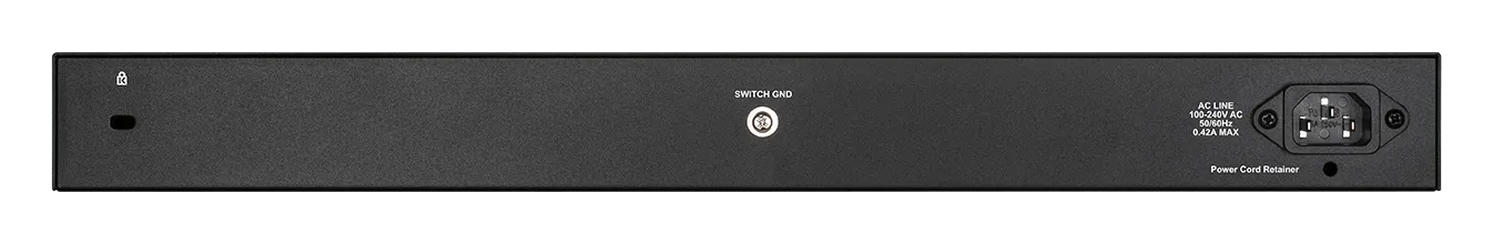 D-Link 28-Port Gigabit Smart Managed Switch; 24 port 10/100/1000Base-T ports + 4 SFP ports