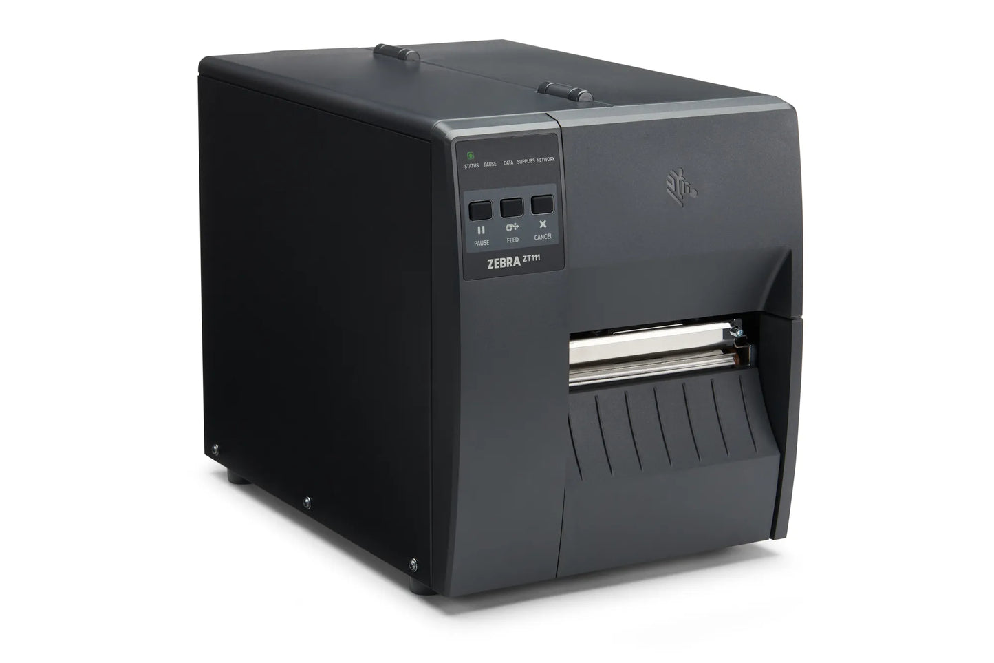 Zebra TT Printer ZT111; 4''; 203 dpi; Thermal Transfer; Tear; EU/UK Cords; USB; Serial; Ethernet; BTLE; USB Host; EZPL