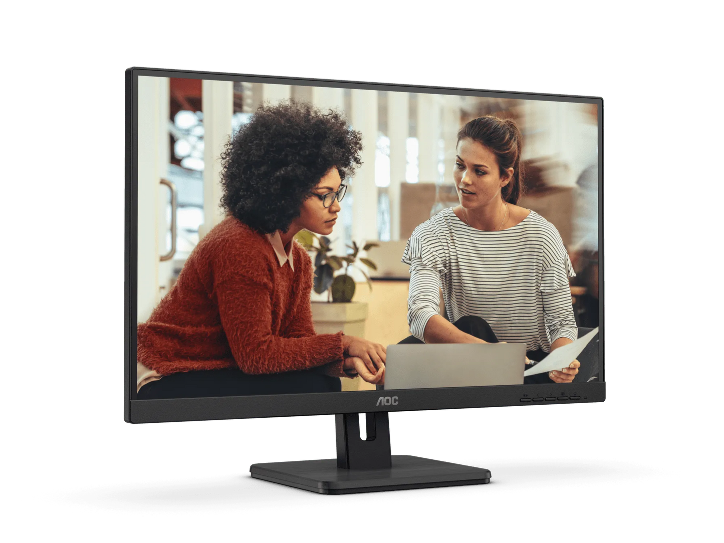 AOC 24E3H2 Monitor|23.8 inch|IPS FHD 1920x1080 100hz|HDMIx2|VESA|Flicker Free;|Low Blue Mode|Internal Power Supply|Adaptive Sync