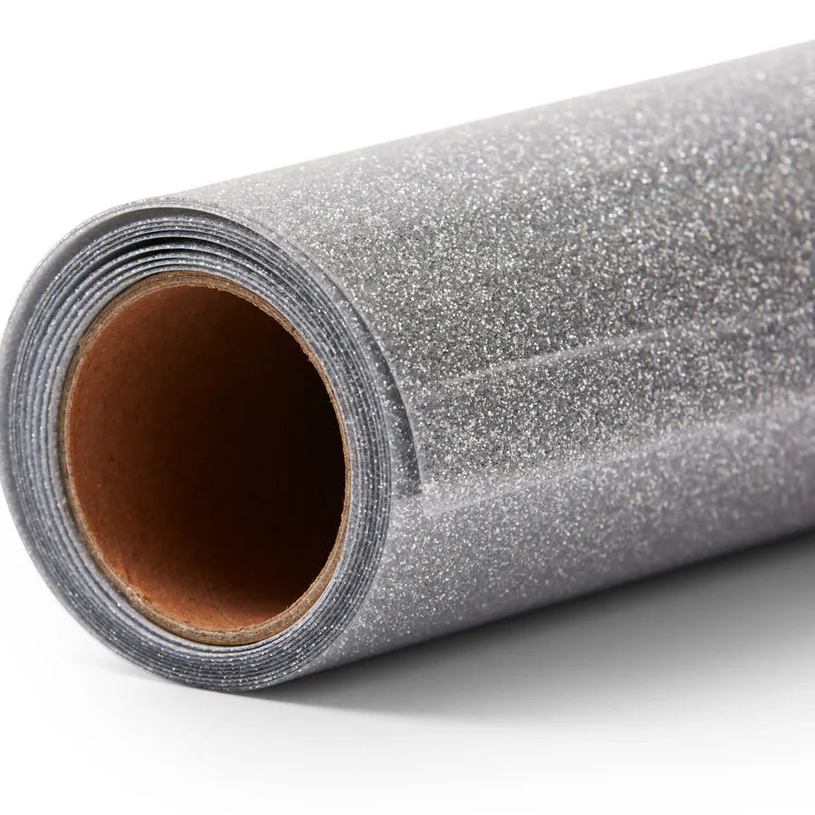 2009351 - Cricut Glitter Iron On Silver 1.5