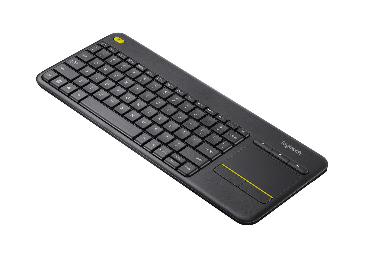 920-007145 - LOGI K400  Wireless Keyboard  Plus Touch (Dark Grey) Unifying  USB receiver