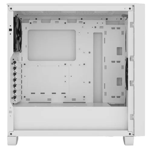 3000D AIRFLOW White Mid-Tower PC Case; 2x 3.5'' |  2x 2.5'' Drive Bays; Up to 360mm Radiator compatible; 2x 120mm fan incl