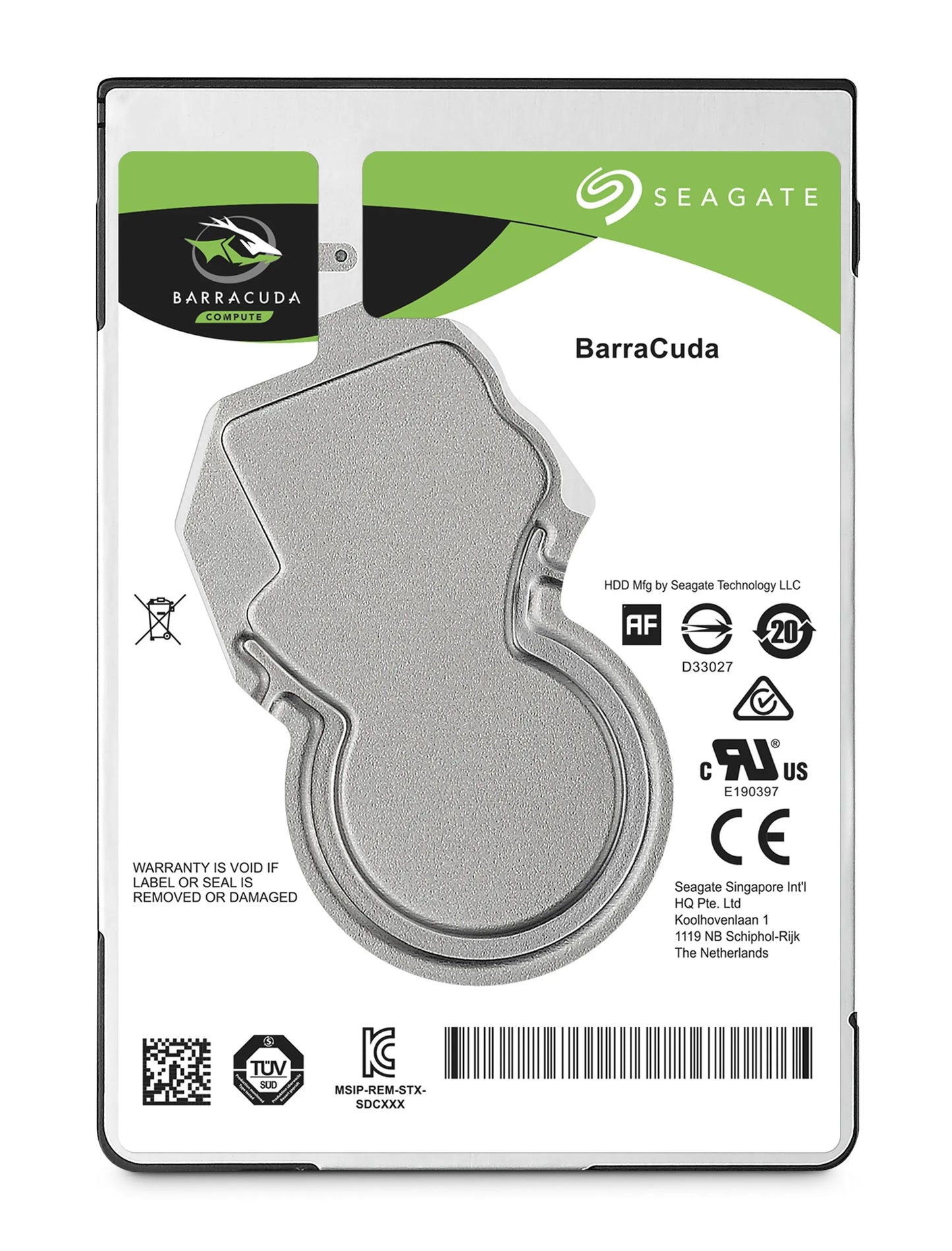 Seagate Barracuda 4TB; 2.5'' Notebook drive; SATA 6GB/s; RPM 5400; 128MB Cache 15mm