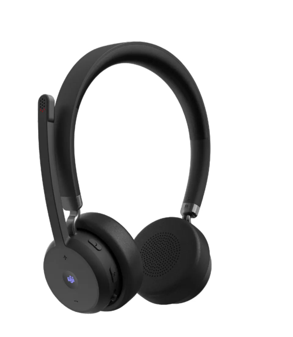 LENOVO Wireless VoIP Headset (Teams) - Bluetooth 5.3 with Dual Connection|2yr CI|Up To 60 Hours of Playback