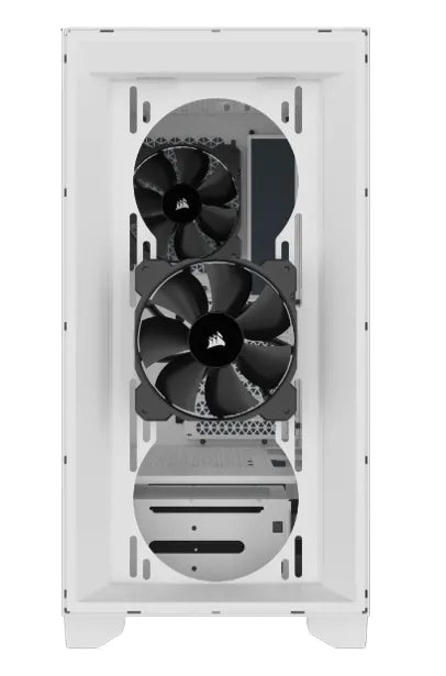 3000D AIRFLOW White Mid-Tower PC Case; 2x 3.5'' |  2x 2.5'' Drive Bays; Up to 360mm Radiator compatible; 2x 120mm fan incl