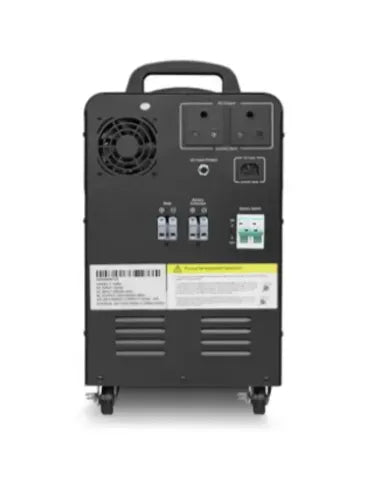 RCT MEGAPOWER Lithium  2KVA UPS INVERTER TROLLEY WITH 2 X 100AH LiFePo BATTERY (Warranty Electronics 1 year Batteries 3 year)