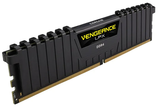 Corsair VENGEANCE® LPX 16GB (2 x 8GB) DDR4 DRAM 3200MHz C16 Memory Kit; 16-20-20-38; 1.35V; Black