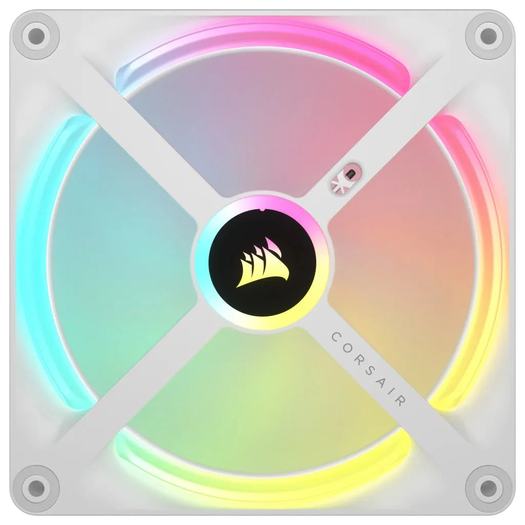 Corsair iCUE LINK QX140 RGB 140mm PWM Fans Starter Kit - White