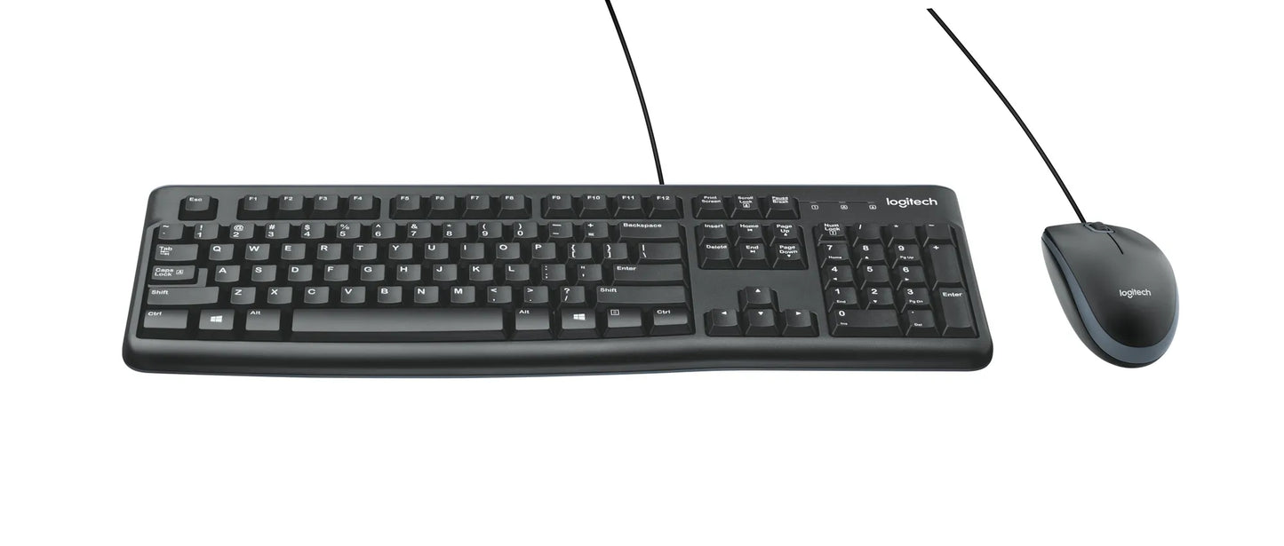 920-002562  - LOGI MK120 Corded Keyboard and Mouse Combo spill resistant