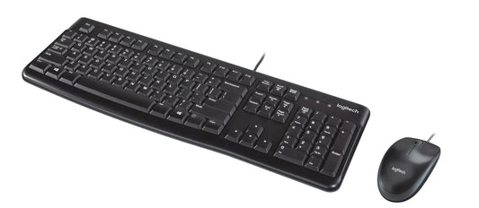 920-002562  - LOGI MK120 Corded Keyboard and Mouse Combo spill resistant