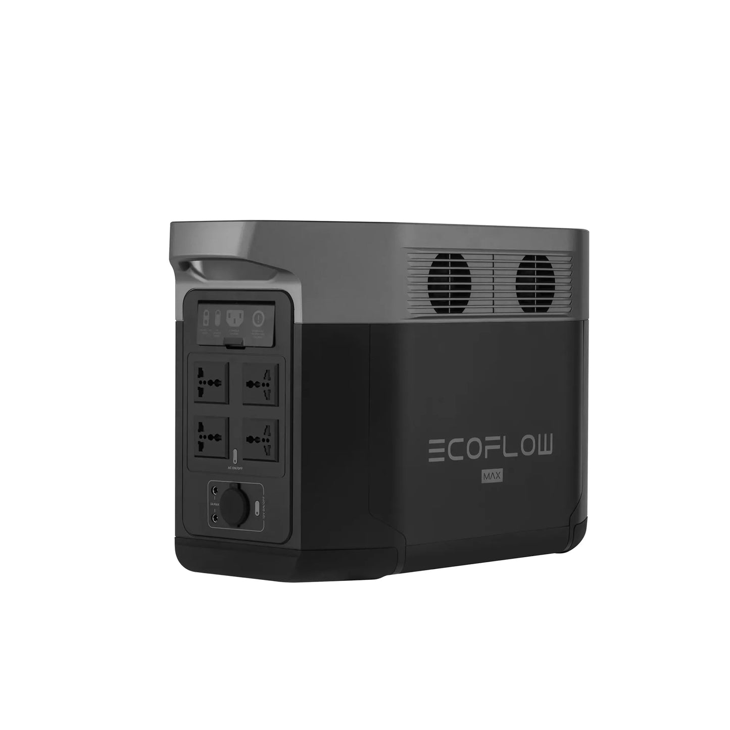 ECOFLOW DELTA MAX 2000 Portable Power Station - 2400W output; 2016Wh Battery; 800W Solar - Int Socket