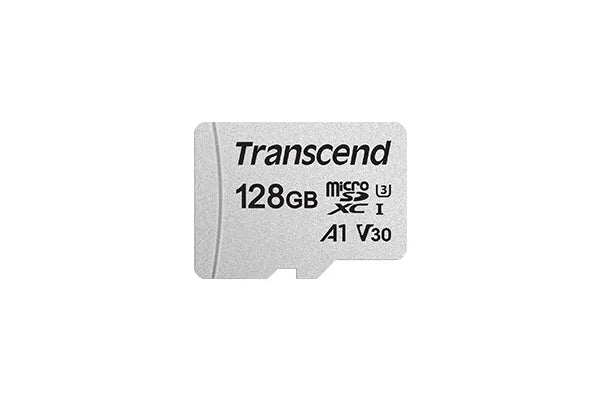 TRANSCEND 128GB MICRO SDXC C 10 UHS-I U1/U3 V30 A1 WITH ADAPTOR