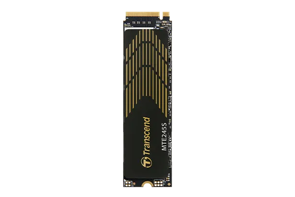 TRANSCEND 2 TB MTE245S PCI-E  GEN 4X4 M.2 NVMe 2280 SSD 3D TLC - 5300 MB/s Read 4600 MB/s Write - 1200 TBW
