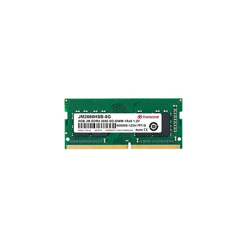 TRANSCEND 4GB DDR4 2666MHZ SO-DIMM 1RX8 512MX8 CL19 1.2V
