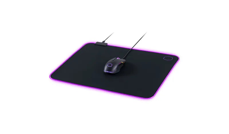 Cooler Master KeyBoard MP750 Large Flexible RGB Mousepad; Smooth Surface; Thick RGB borders; Water Repellent Coating