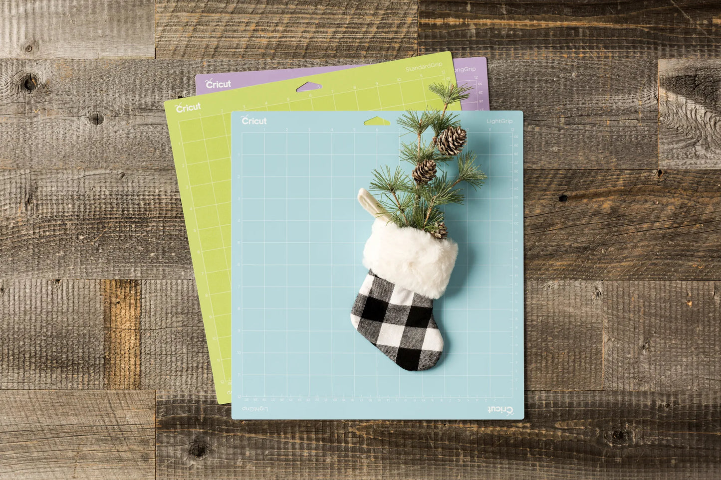 2003546; Cricut Explore/Maker LightGrip-Standard-StrongGrip Machine Mat (30x30cm) 3-pack