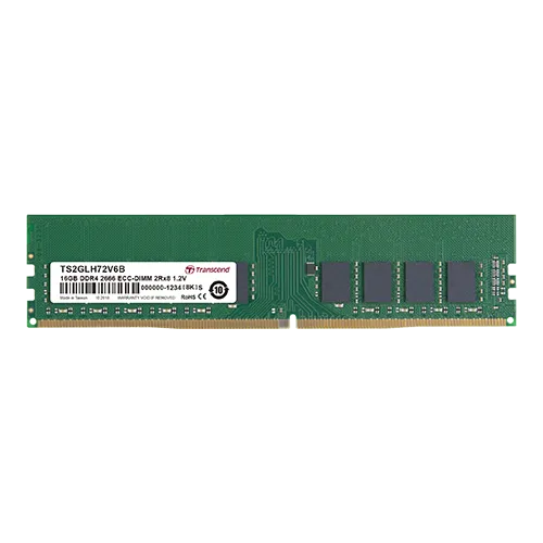 TRANSCEND 8GB DDR4-2666 ECC U-DIMM 1RX8