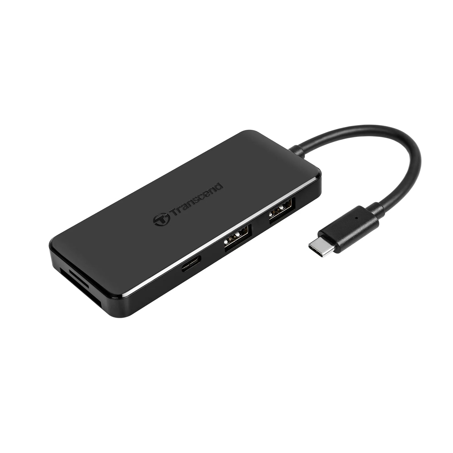 TRANSCEND TS-HUB5C USB Type C Hub 2 x USB 3.1 Gen 2 Type A; 1 x USB Type C port; 1 x USB Type C PD port and SD & MicroSD Reader