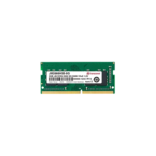 TRANSCEND 16GB JET MEMORY DDR4 2666MHZ NOTEBOOK DUAL RANK SO-DIMM 2RX8 1GX8 CL19